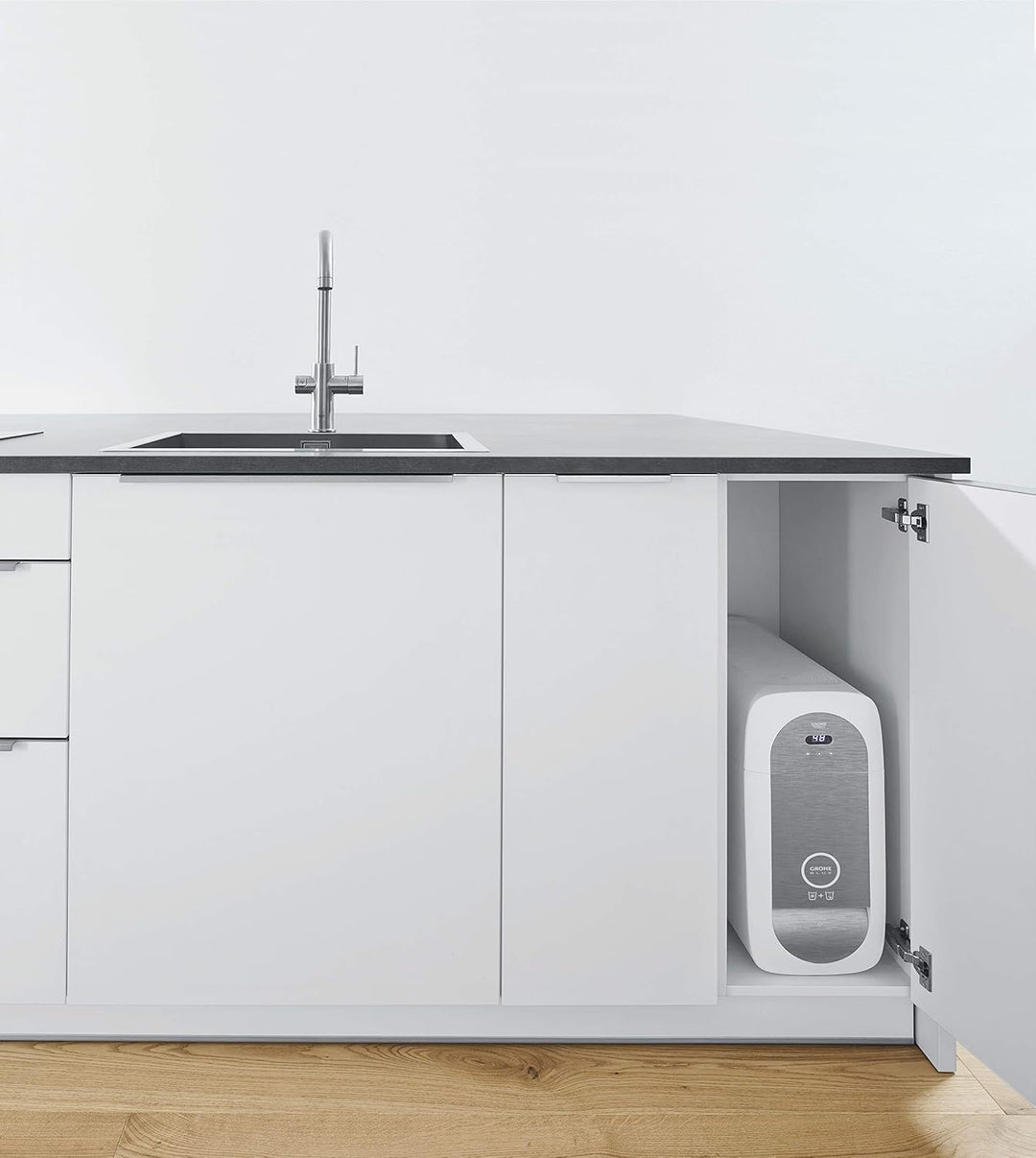 GROHE Blue Home - Kühler (180 Watt Kühleinheit, mit Bluetooth 4.0* und WIFI Datenkommunikation, für