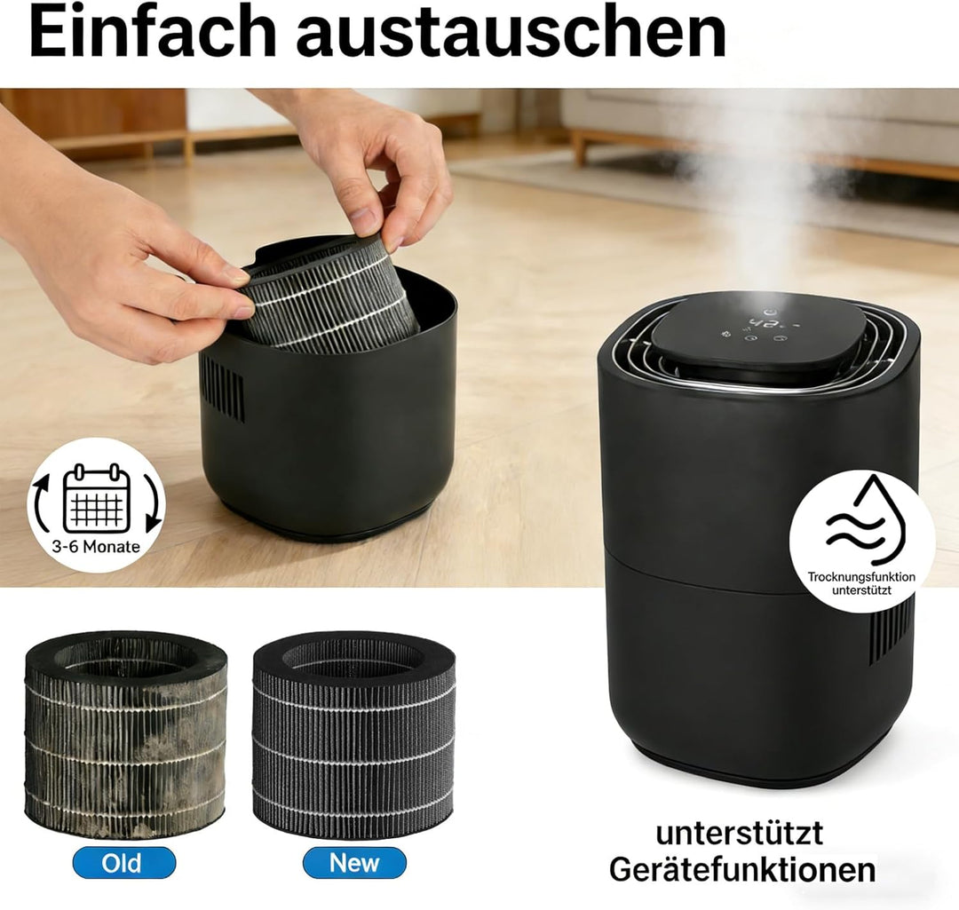 LB 200 / LB 300 Plus Filter Nachkaufset für Beurer LB 200 / LB 300 Plus Luftbefeuchter - 2 Stück Ver