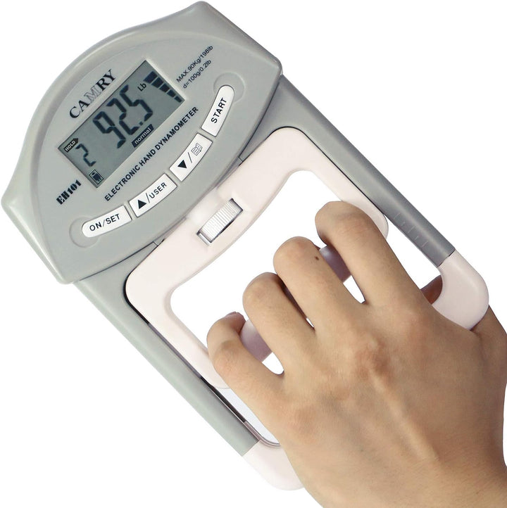 CAMRY Digitales Hand-Dynamometer, Griffstärke-Messgerät, automatische Erfassung der elektronischen H