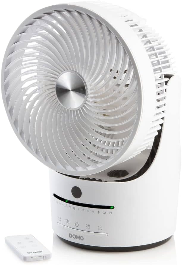 DOMO DO8148 Tischventilator 45W (Ø x H) 20.3mm x 34cm Weiss