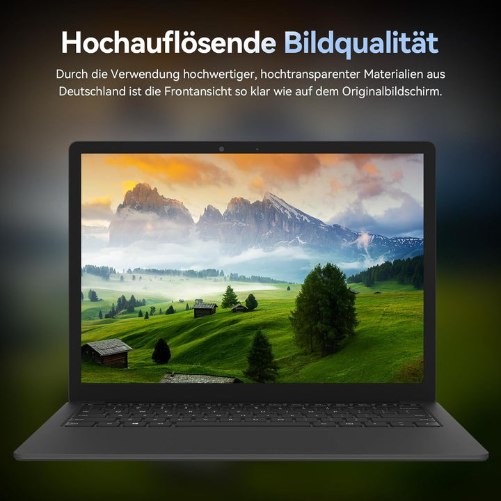 Protescreen 360° Laptop Sichtschutz 13.3 Zoll, Anti Blaulicht Blendschutz Displayschutz, 4 Wege Blic
