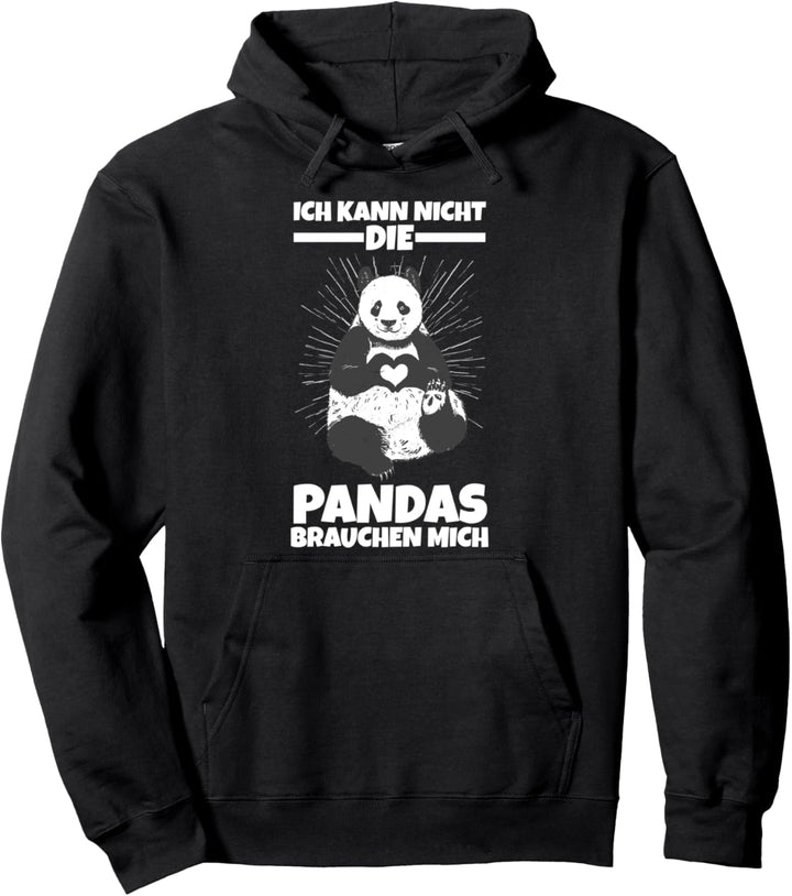 Pandabär Panda Dschungel Pullover Hoodie