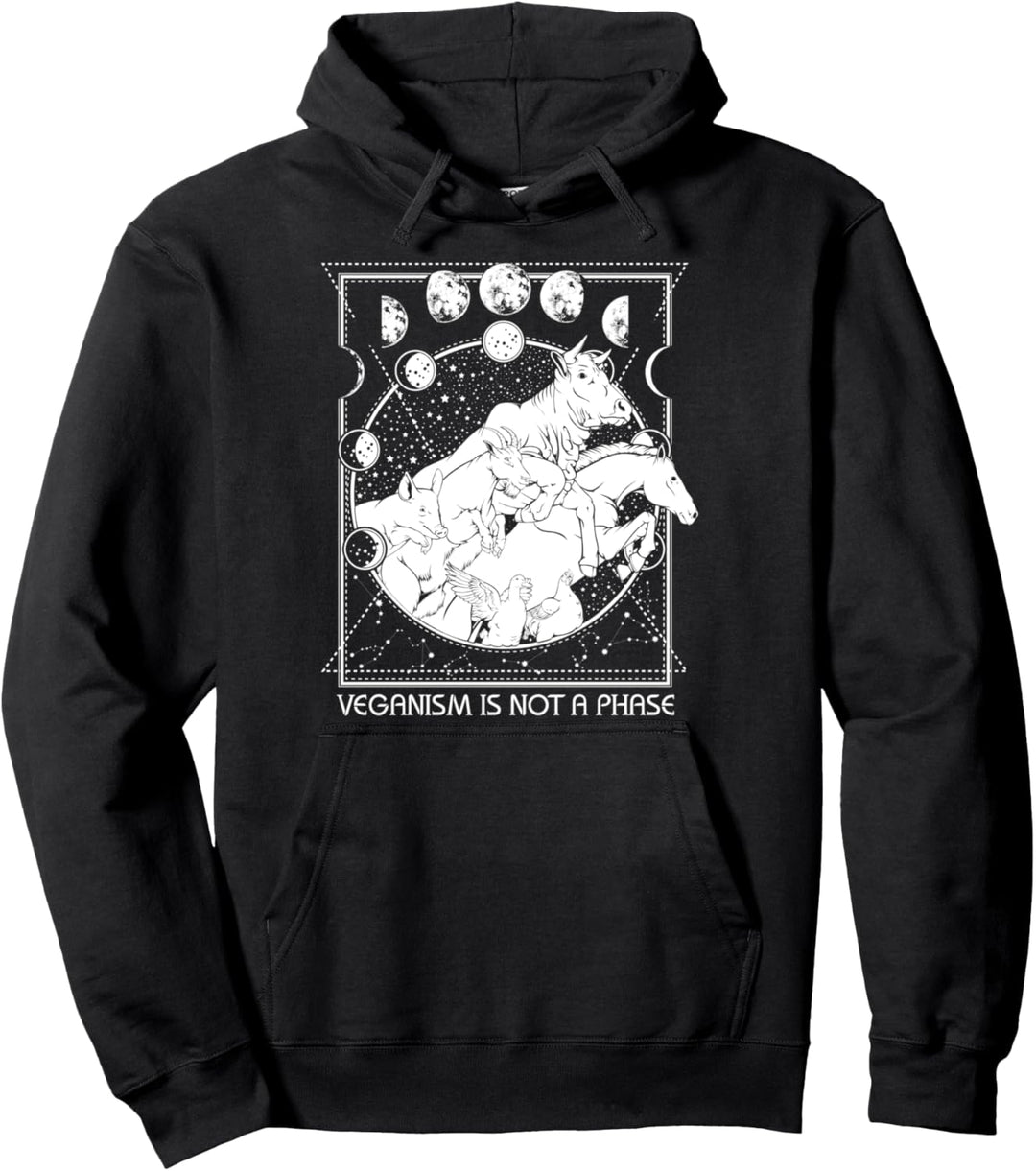 Veganismus Veganer Vegetarier Tierschützer Aktivist Tiere Pullover Hoodie