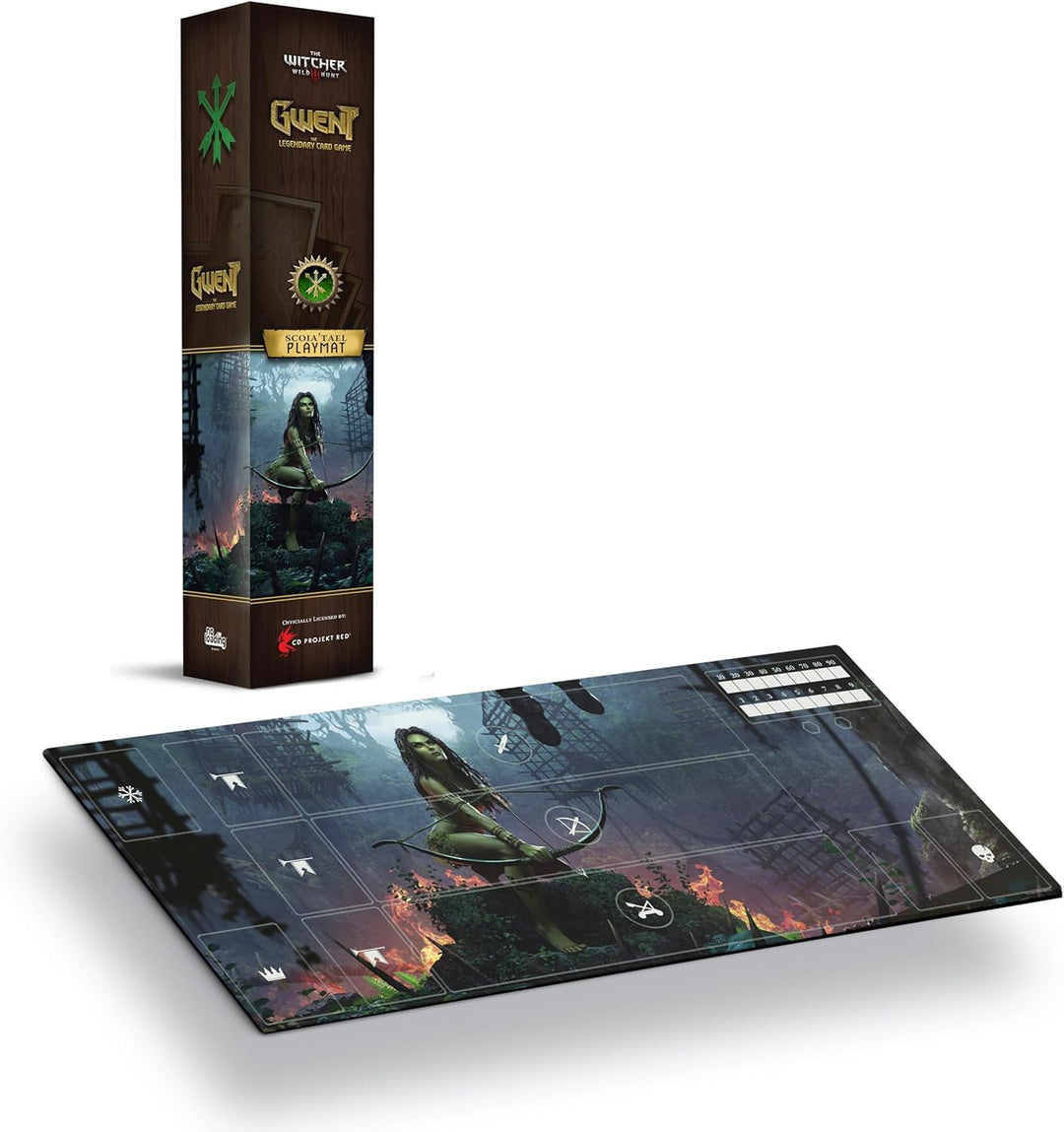 Gwent Neoprene Mat – Scoia'tael, Masse: 290 x 730mm