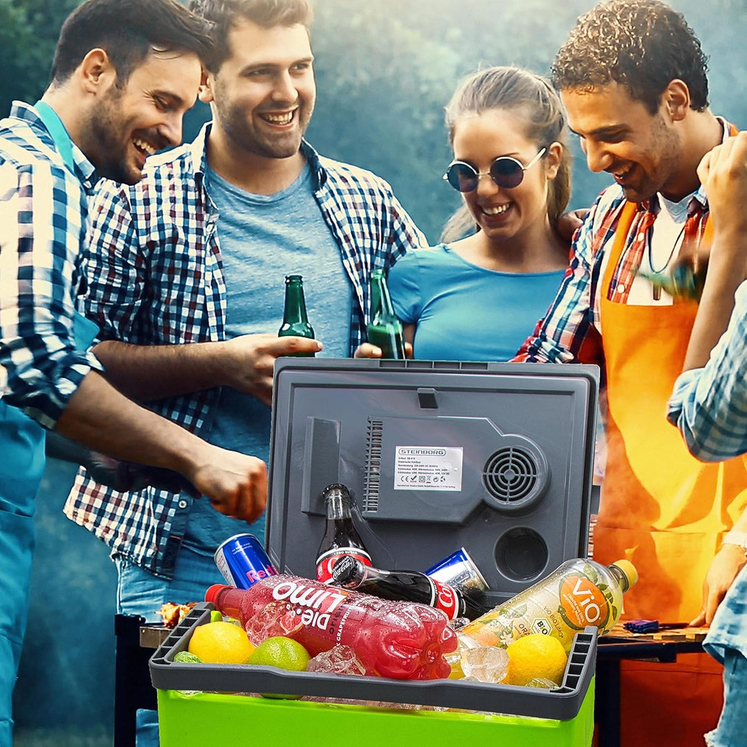 30 Liter 2in1 Kühlbox | Elektrische Kühlbox | Kühltasche | Isoliertasche | Thermobox | Warmhaltebox
