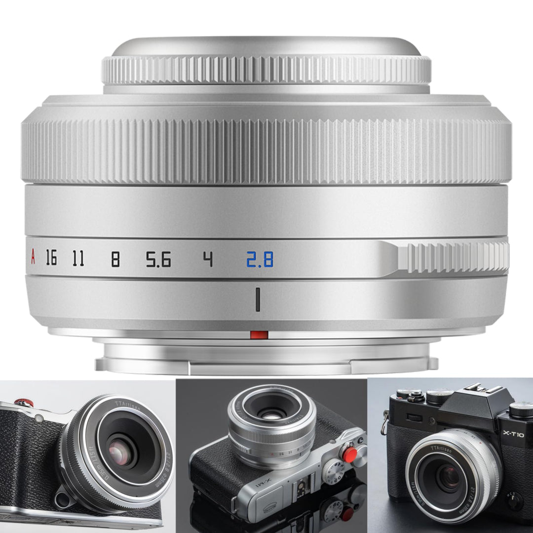 TTARTISAN AF 27mm F2.8 XF Objektiv für Fuji X Mount Kameras X-A1 X-A10 X-M1 X-T1 X-T10 X-T100 X-PR01