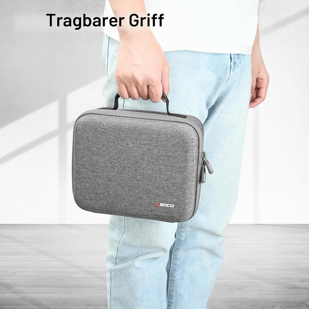 RLSOCO Tasche für Shure SM7dB/SM7B Dynamisches Gesangsmikrofon & Koffer für Shure MV7+/MV7X XLR/MV7