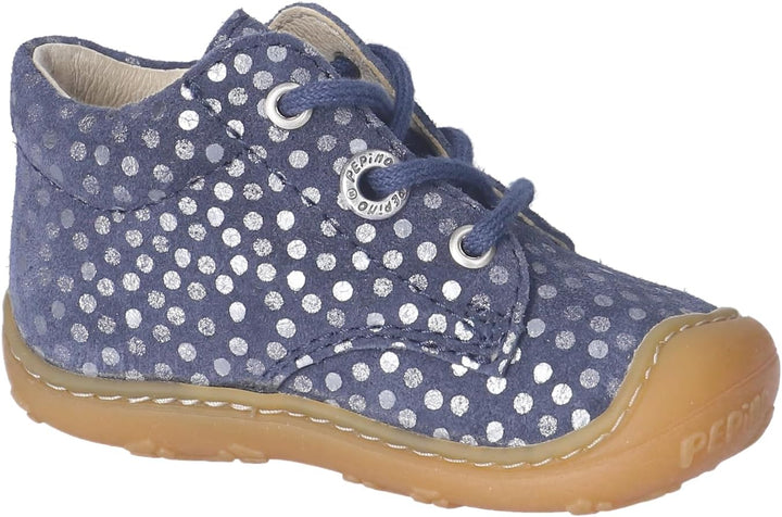 RICOSTA Mädchen und Jungen Stiefel DOTS, Kinder Lauflernschuhe, Weite: Mittel, lose Einlage 20 EU Na