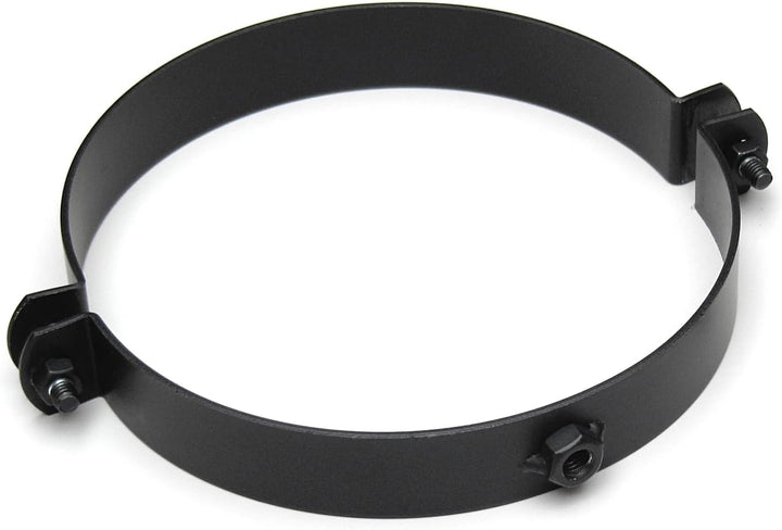 raik Ofenrohr/Rauchrohr Rohrschelle Wandbefestigung Durchmesser 130 mm Stahlblech Schwarz SH116-130-