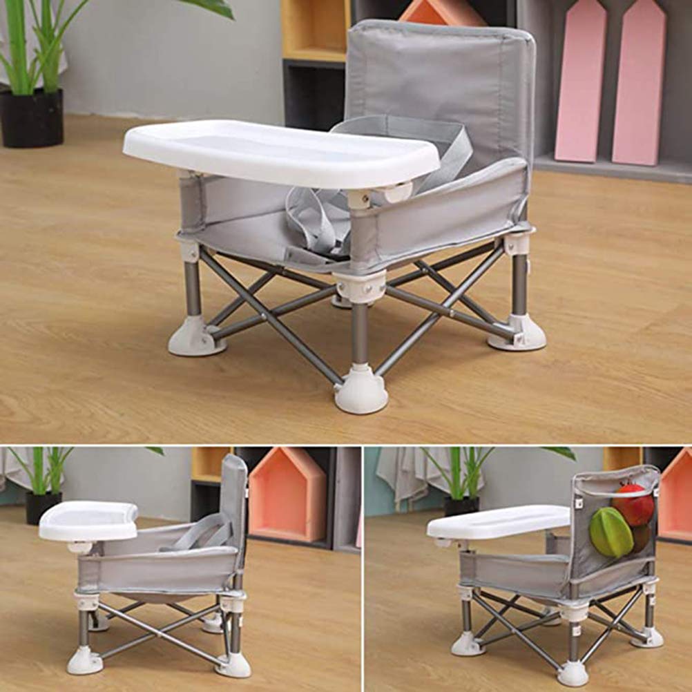 Sitzerhöhung mit Tablett für Baby, tragbarer Klappstuhl Esszimmerstuhl Aktivitätsstuhl, zum Essen, C