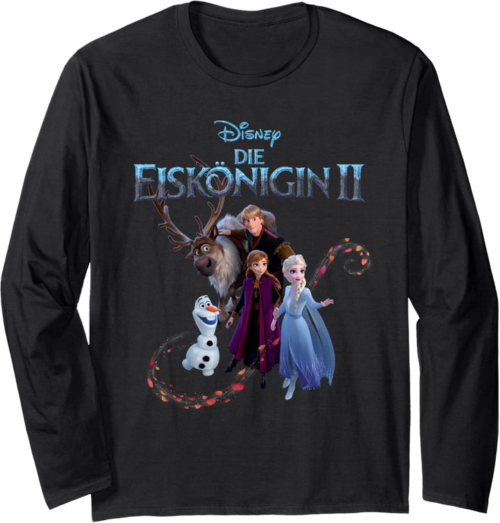 Disney Frozen 2 German Poster Die Eiskönigin Langarmshirt