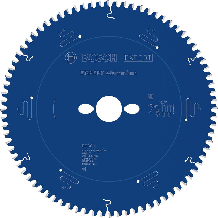 Bosch Accessories Bosch Professional 1x Kreissägeblatt Expert for Aluminium (für Aluminium, Sägeblat