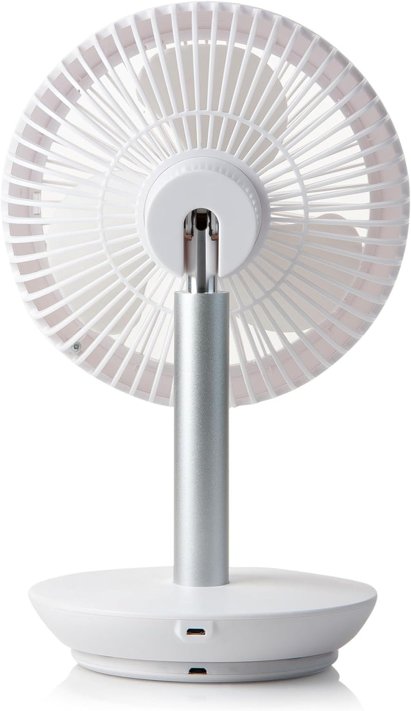 Domo DOMO DO8147 Tischventilator 5 W (Ø x H) 18 cm x 28.2 cm Weiss