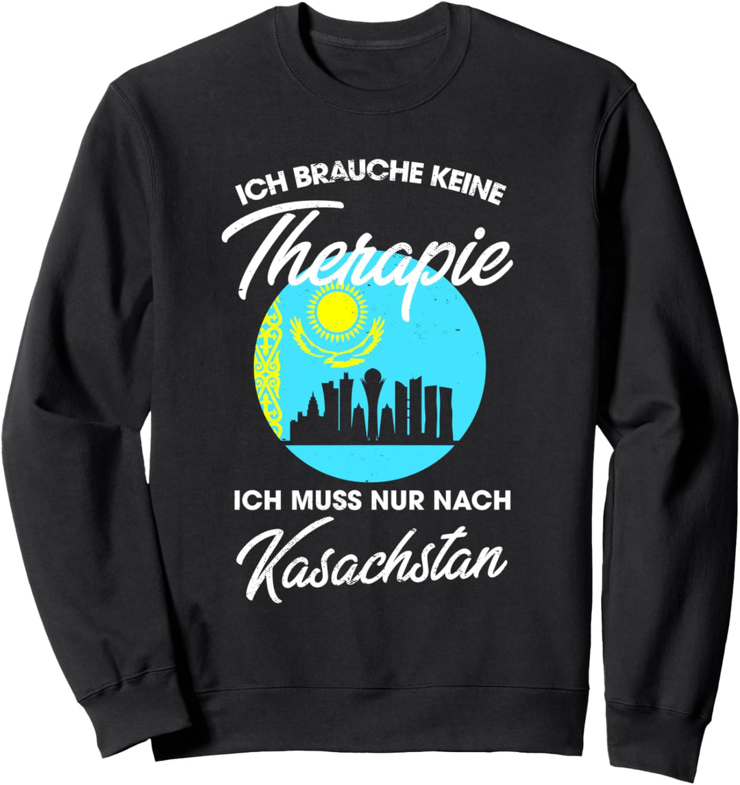 Kasachische Flagge I Kasachstan Urlaub I Kasachstan Sweatshirt
