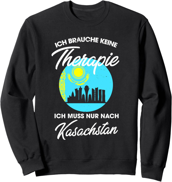 Kasachische Flagge I Kasachstan Urlaub I Kasachstan Sweatshirt