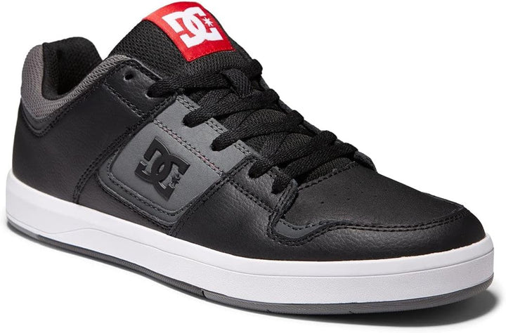 DC Shoes Herren Cure Skate-Schuh 44.5 EU Black Pirate Black, 44.5 EU Schwarz Grau