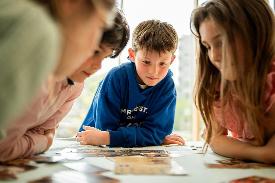 Asmodee, Unlock! Kids: Geschichten aus der Vergangenheit, Kinderspiel, Rätselspiel, 1-4 Spieler, Ab