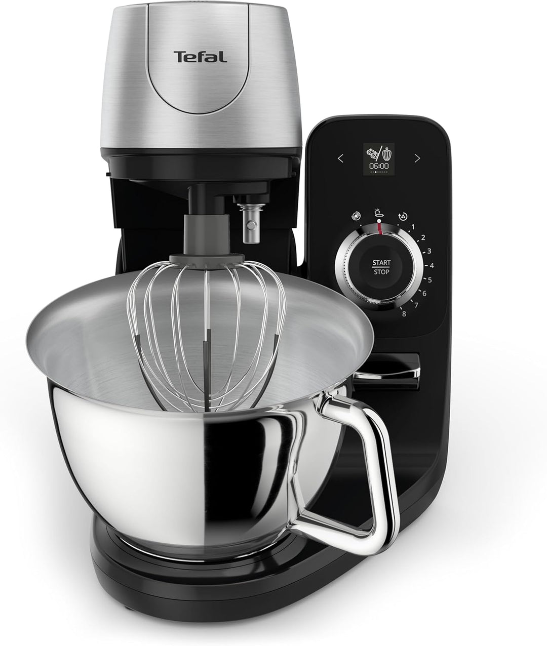 Tefal Coach Küchenmaschine, 1200 W, 8 Auto-Programme, inkl. Back-Zubehör und App, personalisiertes E