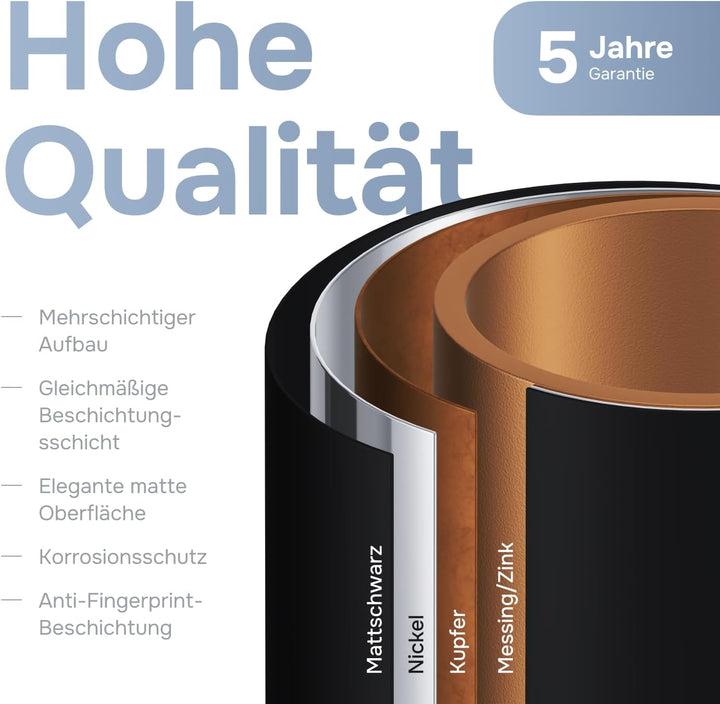 AM.PM Hit Waschtischarmatur mit Einhebelmischer, SoftMotion Keramikkartusche 35mm, Neoperl Aerator,