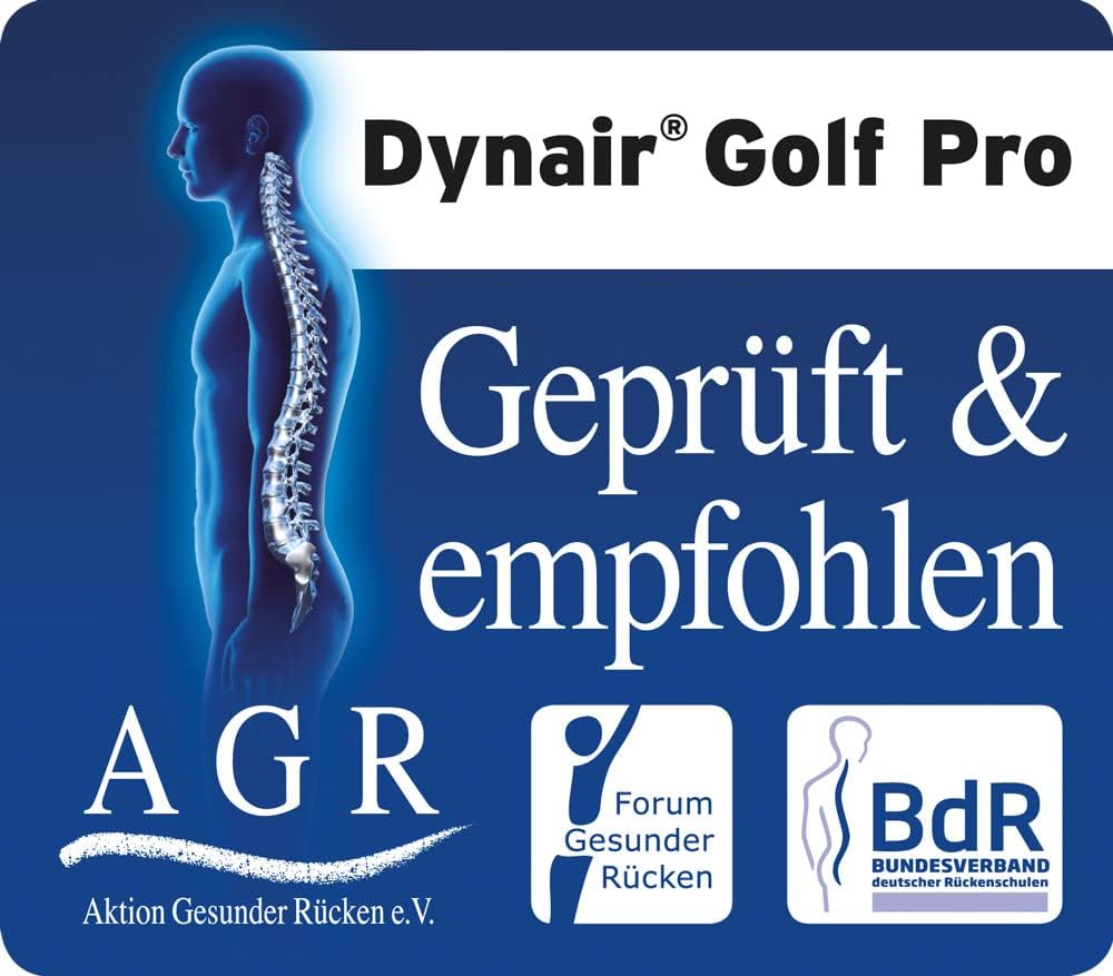 Togu Dynair Golf Pro (2er Set), grün/schwarz, je ca. 36 x 18 cm