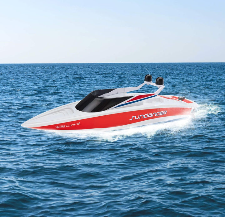 Revell RC Boot Sundancer, mit Schutzschaltung - die Propeller Laufen erst im Wasser Control Ferngest