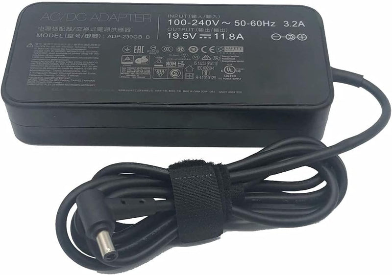 19.5V 11.8A 230W AC Ladegerät Kompatibel für Asus ROG Zephyrus S GX701GX GX701GW GX701GV ROG Strix S