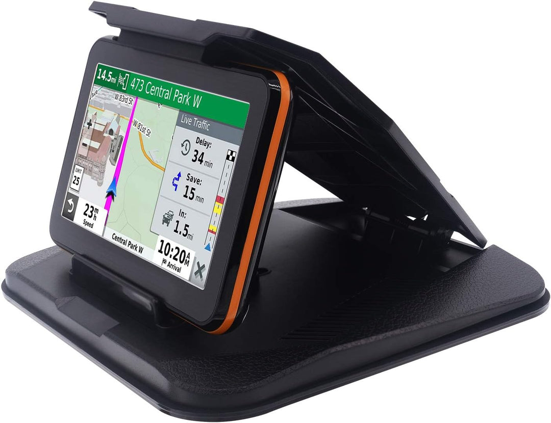 iSaddle GPS-Halterung für Armaturenbrett, universal, für Garmin Nuvi Tomtom iPhone iPad Galaxy Yoga