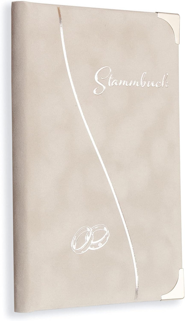 Stammbuch Stammbuch der Familie grau Alto Herz Hochzeit
