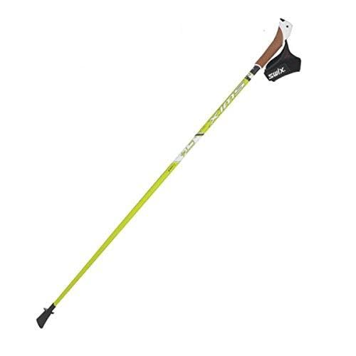 Swix Nordic Walking Stock CT4; Just klick Schlaufe, Just Go Sport Spitze, PU Kork Griff 1 Paar 100 c