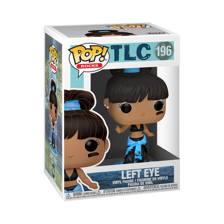 Funko POP! Rocks: TLC-Left Eye - Lisa Left Eye Lopes - 1/6 Quote Für Seltene Chase-Variantease - Vin