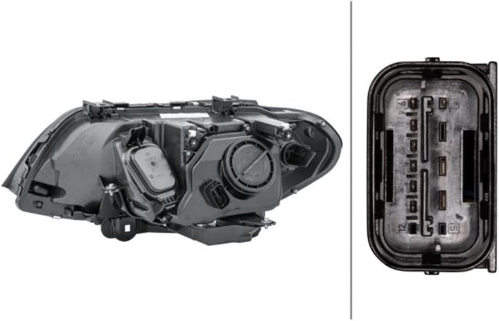 HELLA 1EL 224 486-221 DE/FF/Halogen-Hauptscheinwerfer - rechts - für u.a. BMW X5 (E53) Rechts (Beifa