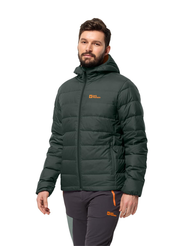 Jack Wolfskin Herren Ather Down Hoody M Daunenjacke S Schwarz, S Schwarz