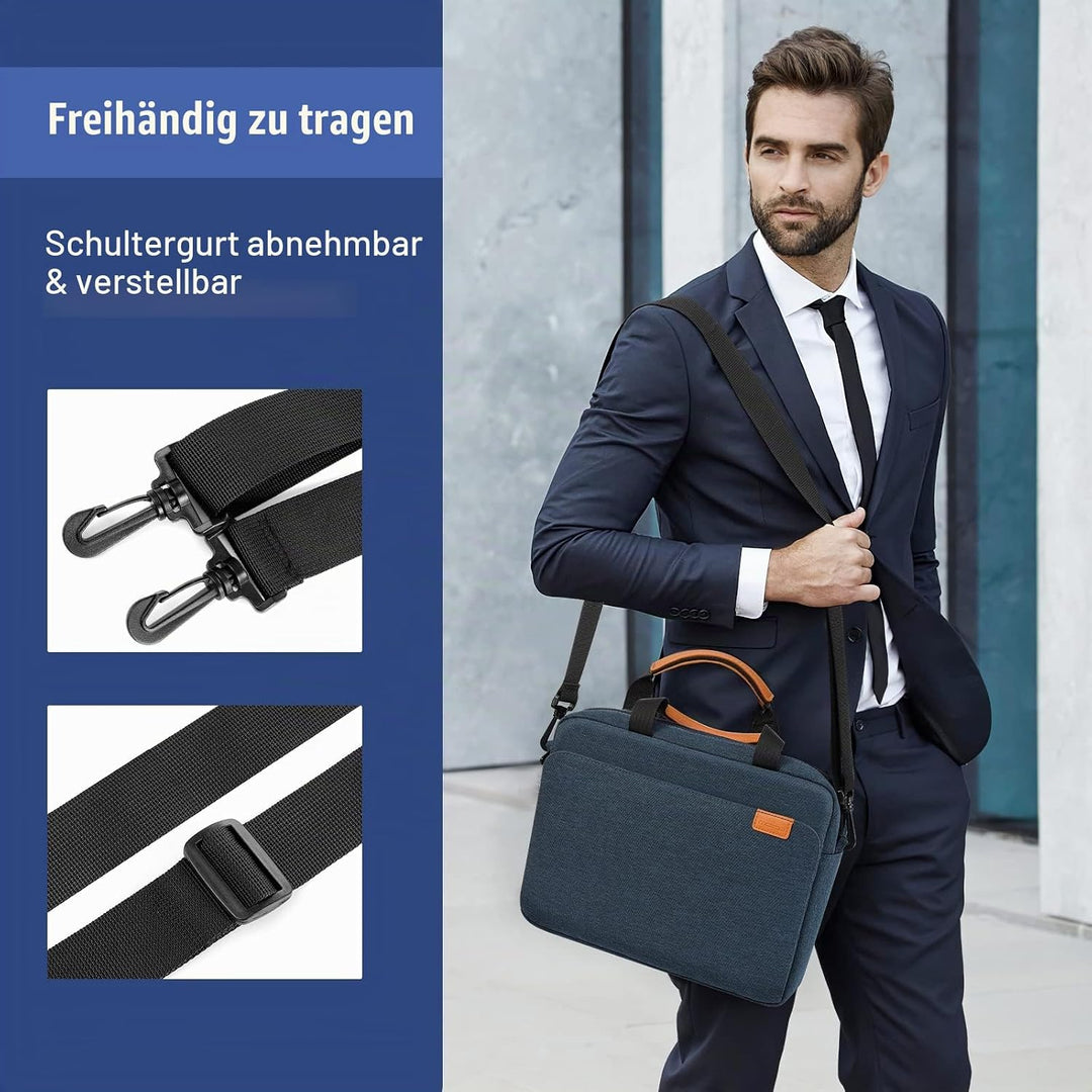 MoKo 9-11" Tablet Tasche Hülle, Schutztasche mit Schultergurt für iPad Pro 11 M2 2022-2018/iPad 10.