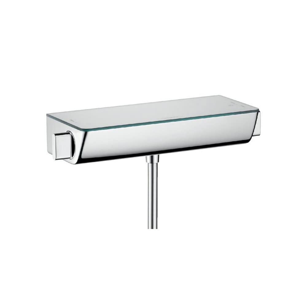 hansgrohe Ecostat Select Aufputz Duschthermostat, für 1 Funktion ohne Adapter zur Renovation, Chrom