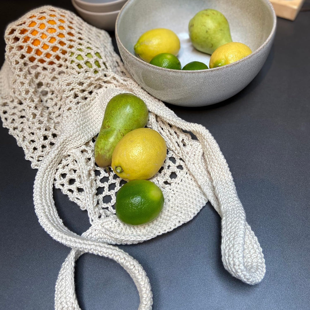 myboshi Häkelset Einkaufstasche noplasticbag, inkl. No.2 Wolle, Nadel und Anleitung, Häkelpaket, 85%