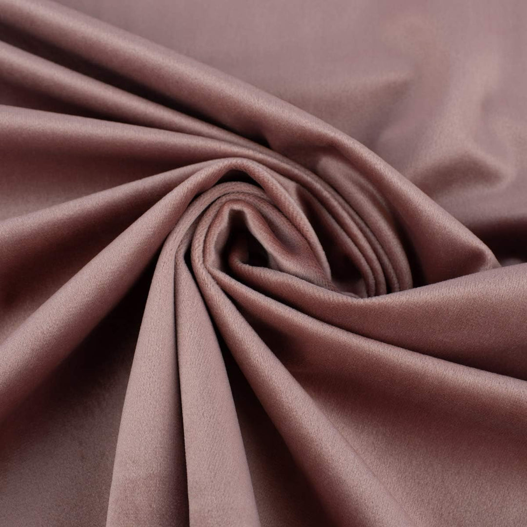 SCHÖNER LEBEN. Zugluftstopper Velvet Samt EIN Altrosa div. Grössen, Auswahl:80cm Länge ca. 80x15x15c