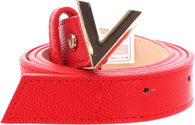 VALENTINO Divina Belt W120 Rosso / Oro - kürzbar