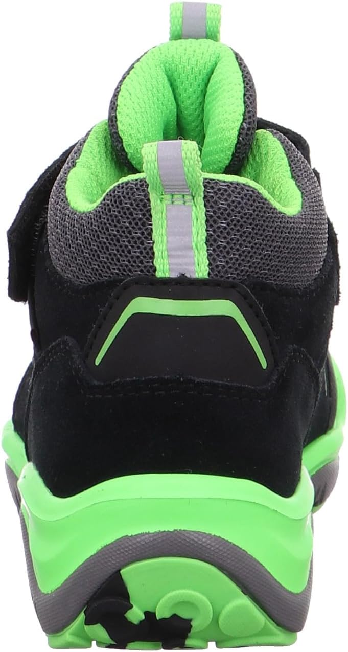 Superfit SPORT5 Sneaker Gore-Tex 0-309243 Jungen 21 EU Schwarz Grün 0000, 21 EU Schwarz Grün 00