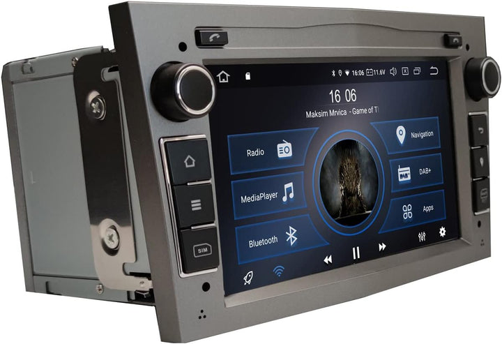 M.I.C. AO7 Android 12 Autoradio mit navi Qualcomm 665 4G+64G Ersatz für Opel Antara Astra h Combo Co