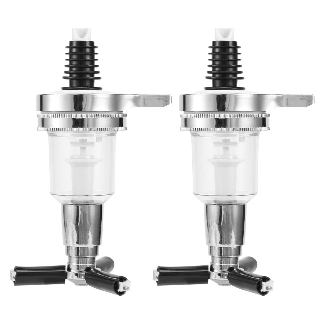 2 StüCke 45Ml/ 1.5Oz Bar Butler Wand DüSe Shot Dispenser für Drehbaren Liquor Flaschen Halter