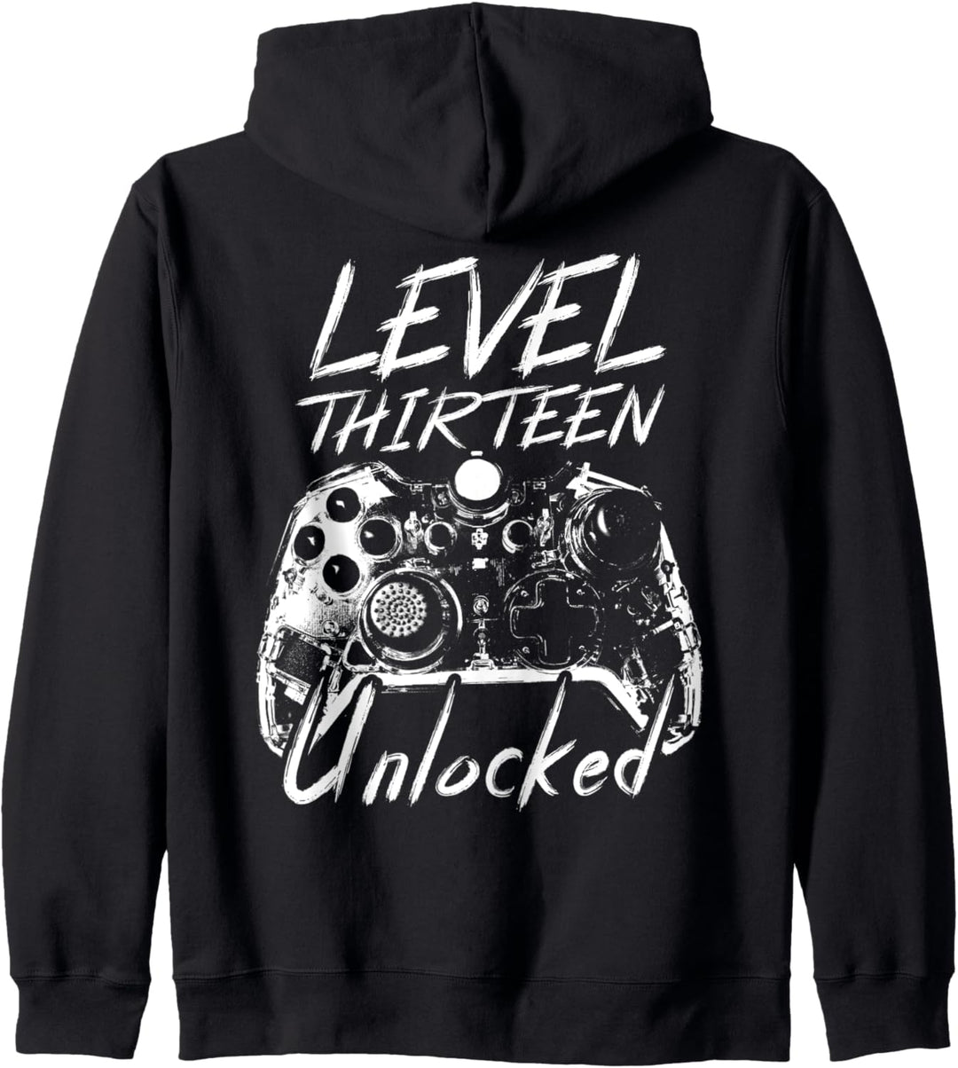 Official Teenager 13th Birthday Gift Boys Level 13 Unlocked Kapuzenjacke