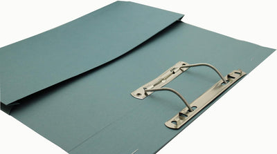 Guildhall Schnellhefter mit Innentasche 315 g/m² Kapazität 38 mm Folio-Format 25 Stück blau