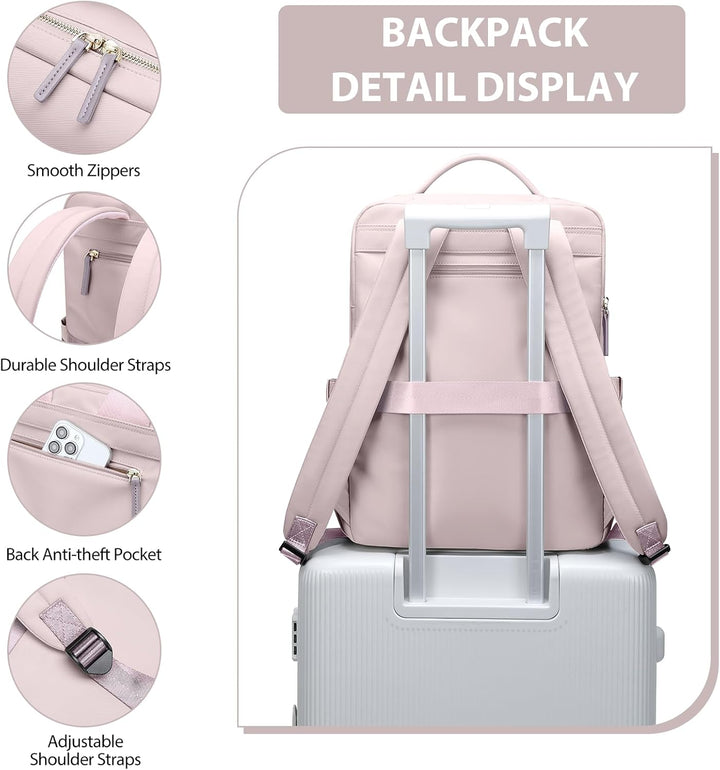 Laptop Rucksack, Rucksack Handgepäck 16 Zoll, Rucksack Damen und Herren, Taagesrucksäcke Wasserdicht