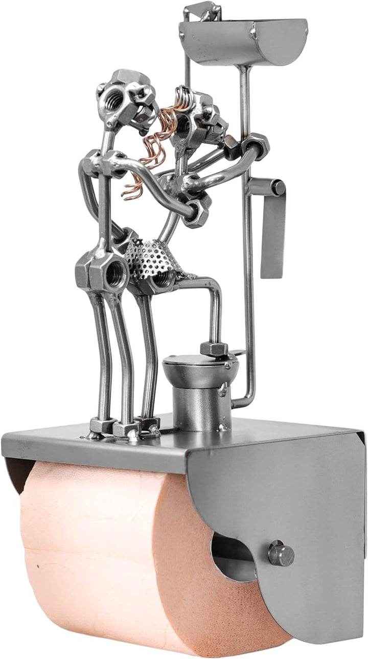 metalman24 Schraubenmännchen Klopapierhalter Sexy wc Toilettenpapierhalter handgefertigte ausgefalle
