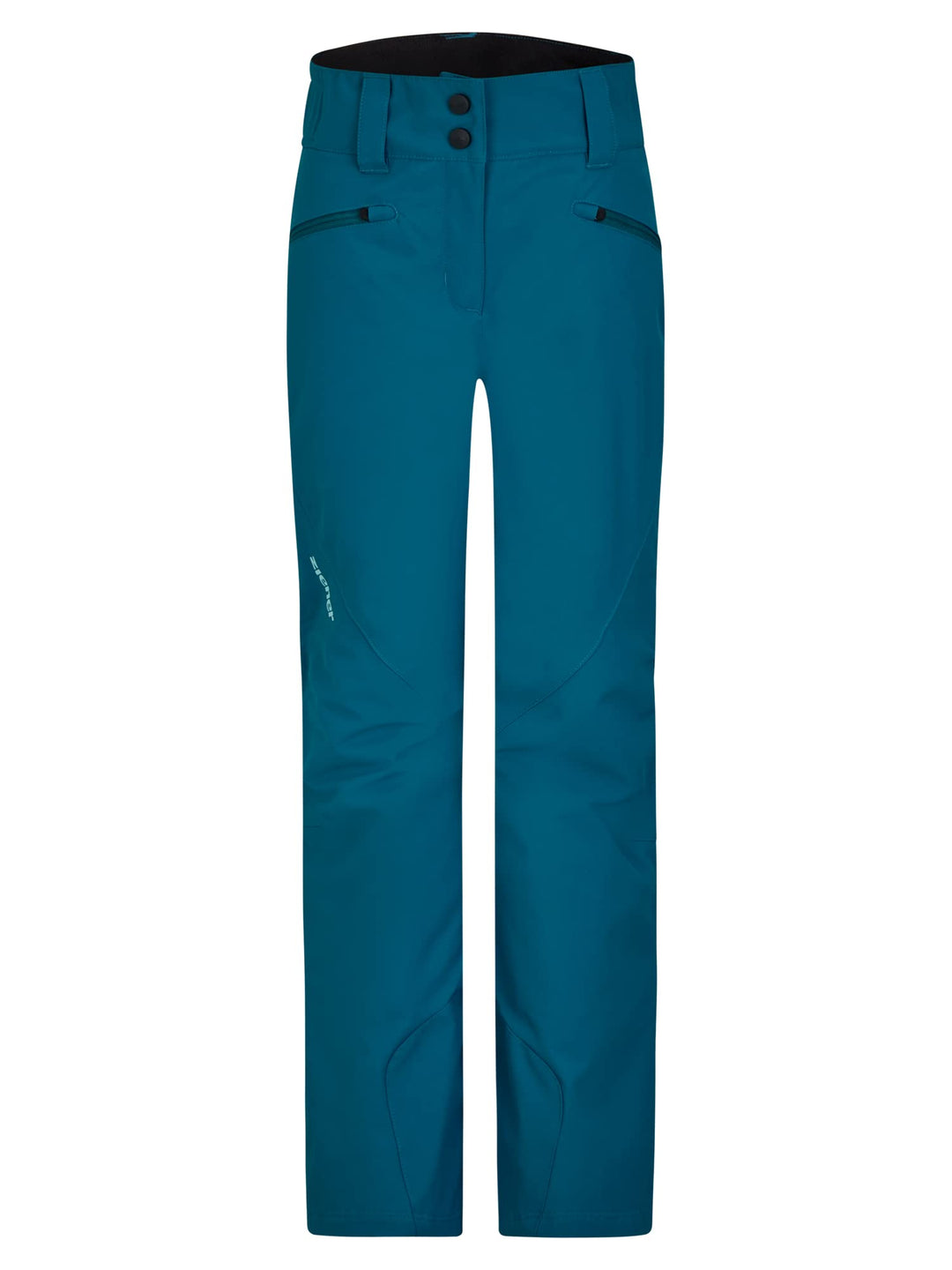 Ziener Mädchen Ski-Hose, Schnee-Hose | wasserdicht, Winddicht, warm Alin 104 Blue Sea, 104 Blue Sea