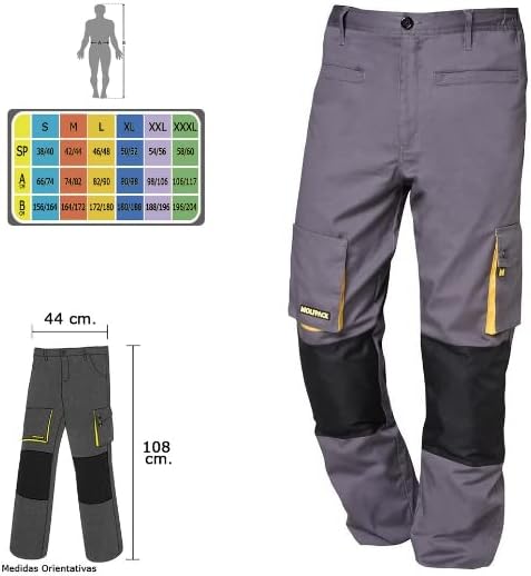 Wolfpack 15017100 Lange Hose, grau, 46/48 L Einheitsgrösse, Einheitsgrösse