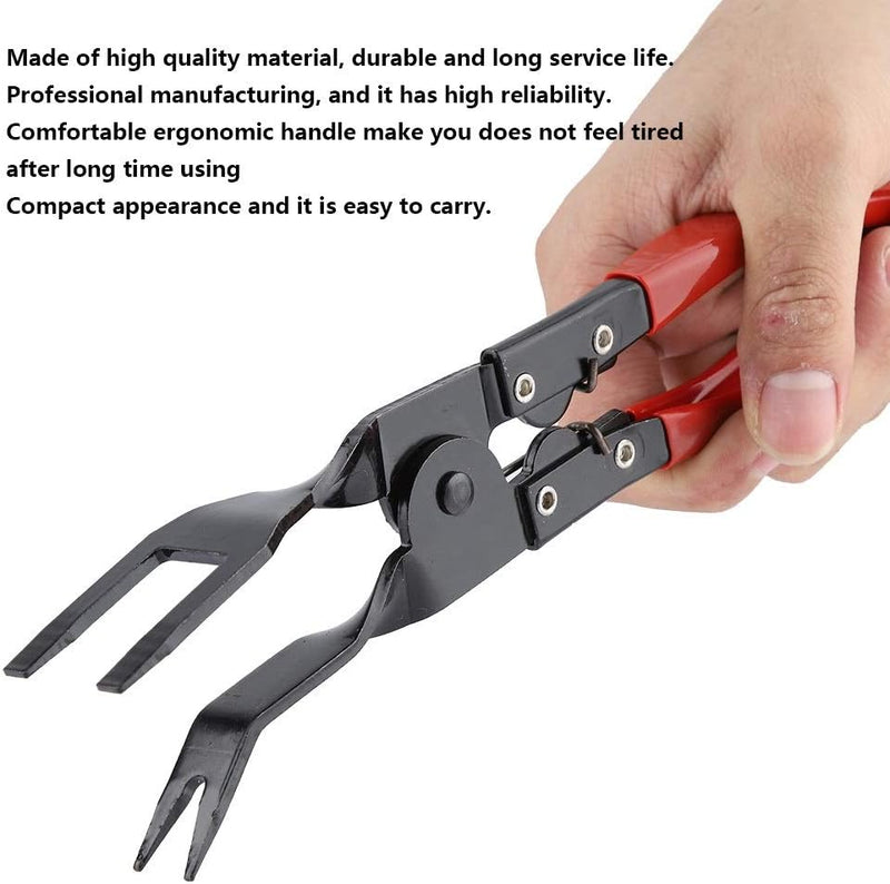 KSTE Schlauchschelle Zange, Clip Removal Plier, Removal Tool Clip - 3 Stück Autotürverkleidung Clips