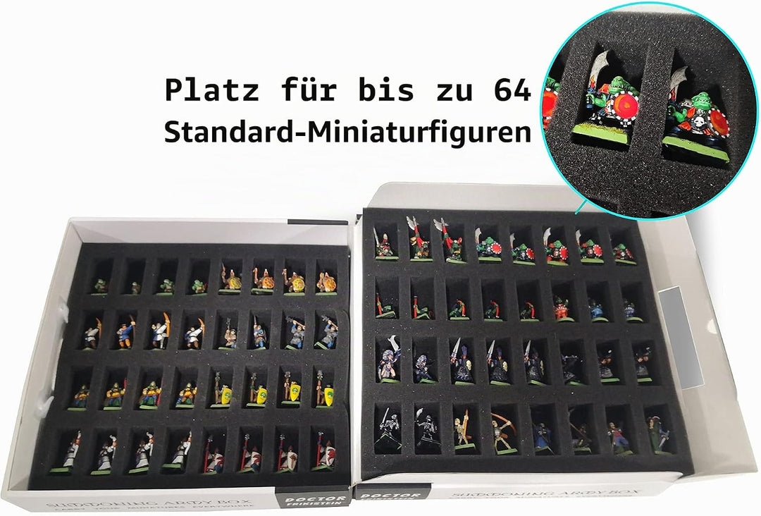 Doctor Frikistein Summoning Army Box | Aufbewahrung, Schutz und Transport von Miniaturen von Spielen