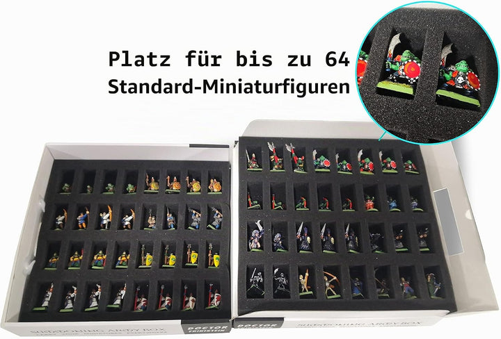Doctor Frikistein Summoning Army Box | Aufbewahrung, Schutz und Transport von Miniaturen von Spielen