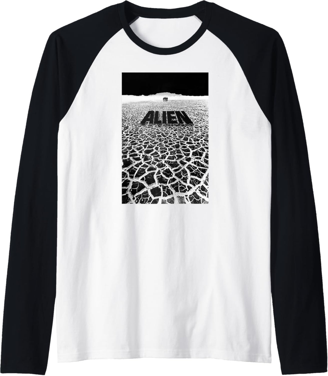 Alien Retro 1979 Movie Poster Raglan